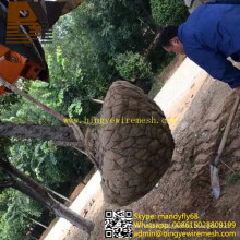 Wire Basket Tree Root Balling Mesh Plants Root Ball Net